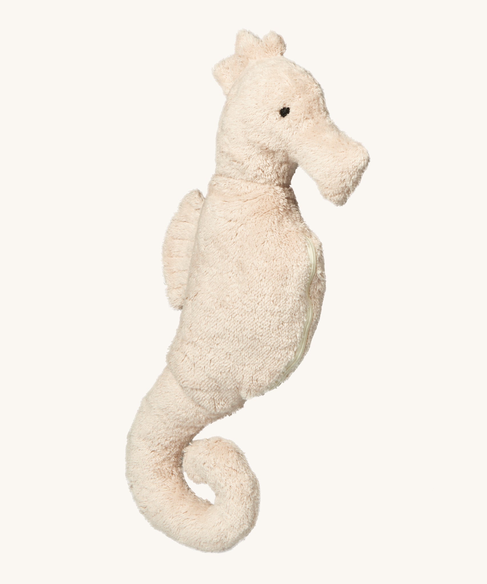 A small Senger Cuddly Sea Animal Seahorse Organic Soft Toy