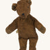 Senger Small Cuddly Brown Bear organic soft toy.