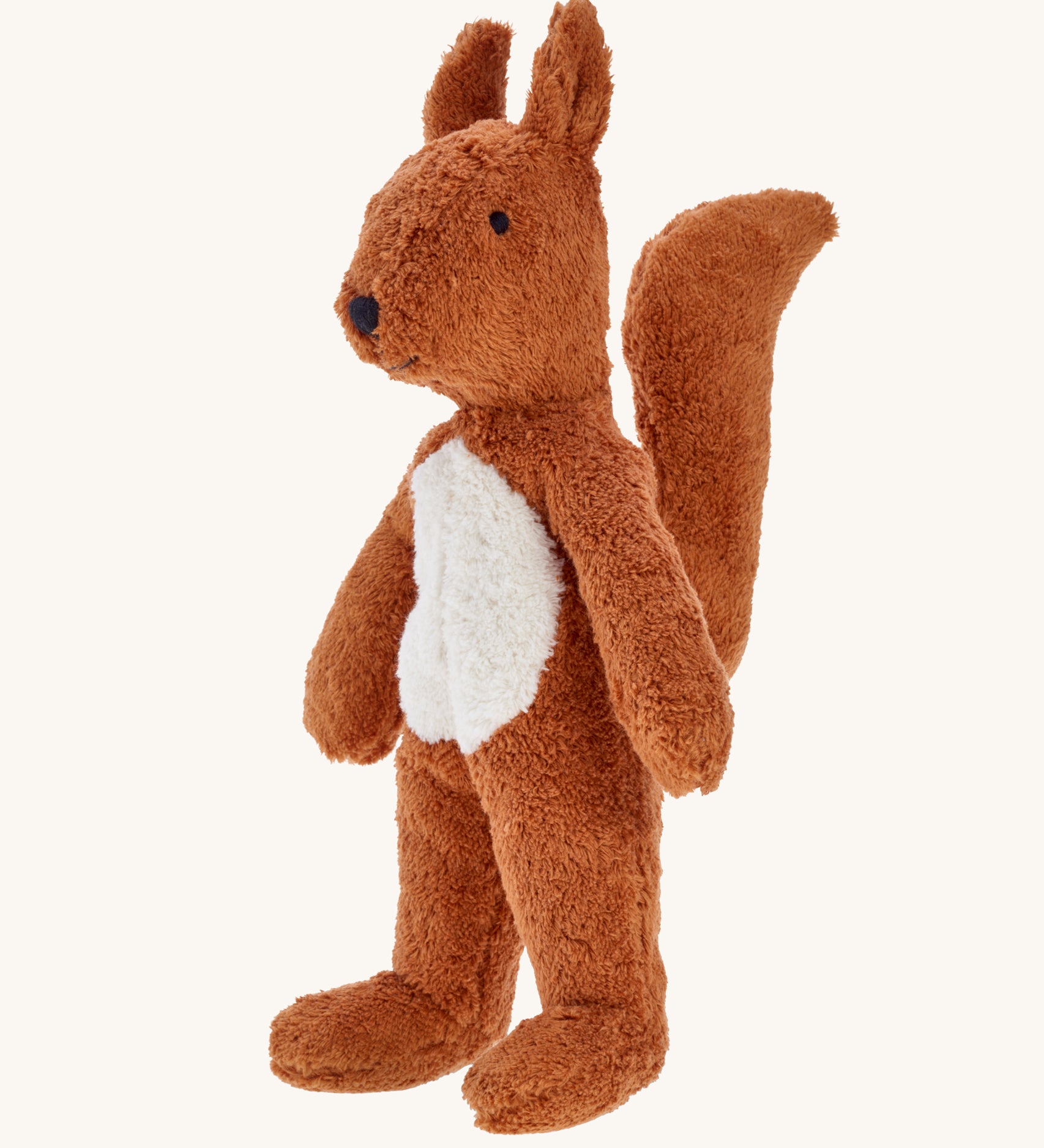 Senger Small Floppy Squirrel organic soft toy.
