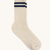 Silverstick Organic Cotton Air Socks in the Adriatico colour way.