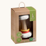 on a cream background