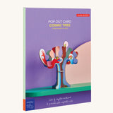 The packaging of the Studio Roof 3D Pop Out Card Dream Tree. A 3D cardboard DIY craft kit tree with different coloured leaves. This kit is part of a wide range of Studio Roof kits that are available at Babipur.