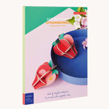 The packaging of the Studio Roof 3D Pop Out Card Strawberries. This 3D pop out card DIY kit is part of Studio Roof's fruits collection which is available at Babipur.