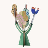 Studio Roof 3D Pop Out Card Tree of Life decoration. A cardboard DIY craft kit that comes with a card. This kit is part of a wide range of Studio Roof kits that are available at Babipur.