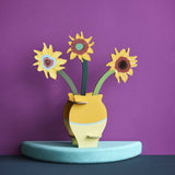 Studio Roof 3D Pop Out Card Van Gogh Flowers. This 3D pop out card DIY kit is part of Studio Roof's artist flowers collection which is available at Babipur.