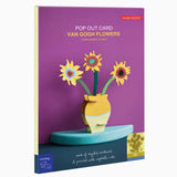 The packaging of the Studio Roof 3D Pop Out Card Van Gogh Flowers. This 3D pop out card DIY kit is part of Studio Roof's artist flowers collection which is available at Babipur.