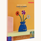 The packaging of the Studio Roof 3D Pop Out Card featuring a Klimt Flowers design. This 3D pop out card bouquet is part of Studio Roof's artist collection which is available at Babipur.