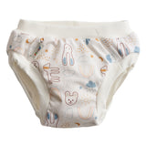 in blue with white scribbled sports on a cream background