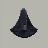 The black corduroy Wildride toddler carrier sling.
