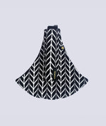 Wildride toddler carrier in a special Feathers pattern. A 100% cotton seat stylish hip carrier for babies and toddler