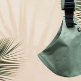 The Wildride fern green toddler carrier