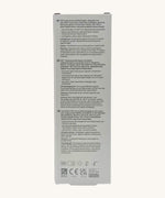 The back of the cardboard box for the vaginal moisturiser
