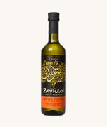 The Zaytoun Extra Virgin First Cold Pressed olive oil from Palestine, in a 500ml glass bottle.