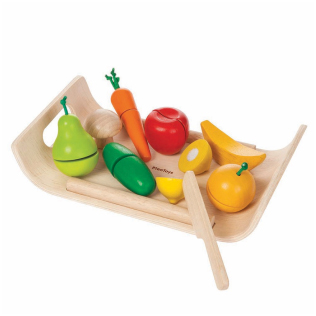 Wooden Play Food, Kitchen and Shop
