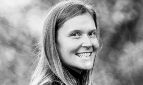 Black and white headshot of Christine Dunford, designer of Triclimb Picker Triangle