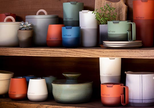 klean kanteen rise cups on shelf
