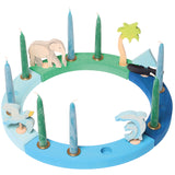 Grimm's Two Dolphins Decorative Figure