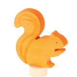 Grimm's Orange Squirrel Decorative Figure
