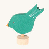 Figurine décorative d'oiseau picoreur de Grimm