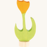 Figurine décorative tulipe jaune de Grimm