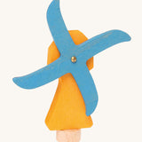 Figurine décorative du moulin à vent de Grimm