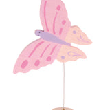 Grimm's Pink Butterfly Decorative Figure