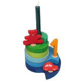 Grimm's Red Car Decorative Figure