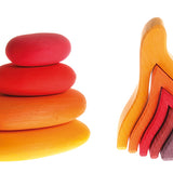 Ensemble de construction de galets de feu de Grimm