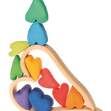 Ensemble de construction de Grimm, coeurs arc-en-ciel