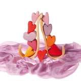 Grimm's Building Set Red Hearts