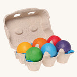 Grimm's 6 Rainbow Wooden Balls