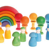 Jeu de tri des champignons arc-en-ciel de Grimm