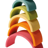 Grimm's Medium Pastel Rainbow (6 Pieces)
