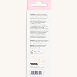 The back of the make up pencil box showing the ingredients.