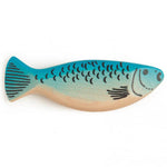 Erzi Herring Fish Wooden Play Food on a white background