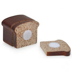 Bread To Cut Wooden Play Food on a white background