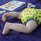 Pop-in Flamingo Velcro Nappy Wrap