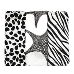  Starfish and Dalmatian striking black print