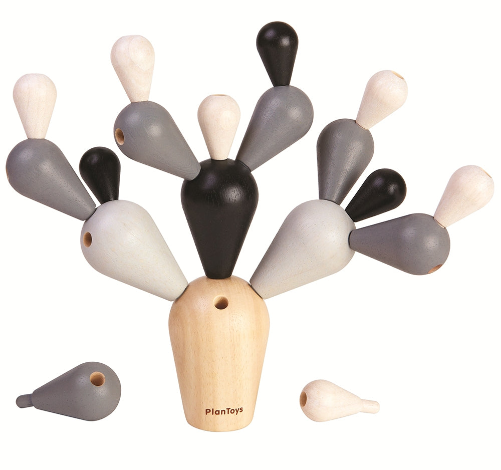 The PlanToys Special Edition Balancing Cactus on a plain background.
