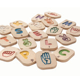 Plan Toys US Signe de main Alphabet AZ