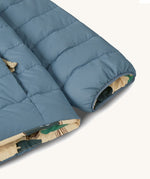The cuff of the reversible jacket