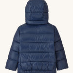 The back of the Patagonia down jacket