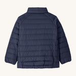 The back of the down jacket