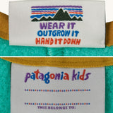 The label on the overalls