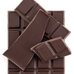 dark chocolate broken into pieces