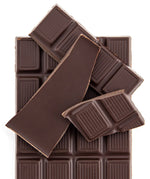 dark chocolate broken into pieces