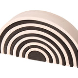 Grimm's Large Monochrome Rainbow (12 pieces)