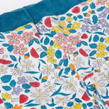 Frugi Poppy Reversible Pull Ups - Blue / Wild Woods