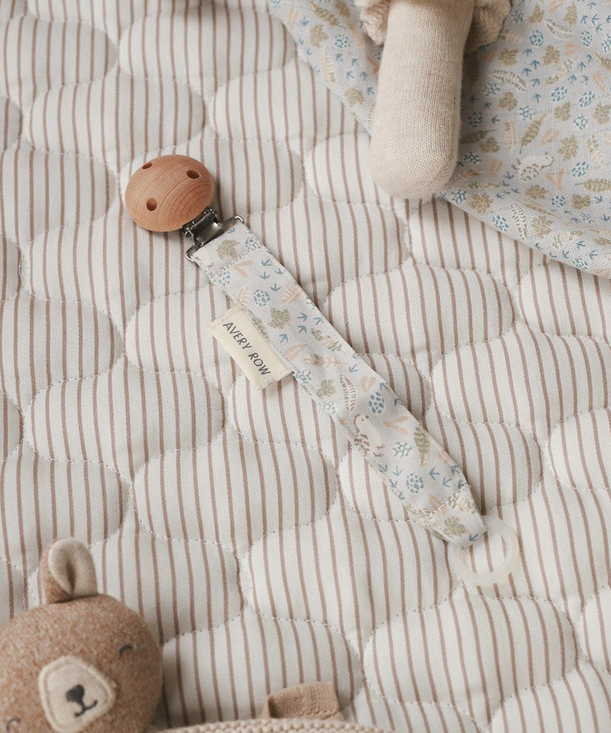 Avery Row Pacifier Holder - Nature Trail