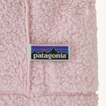 The Patagonia label inside the Patagonia Baby Furry Friends Hoody 